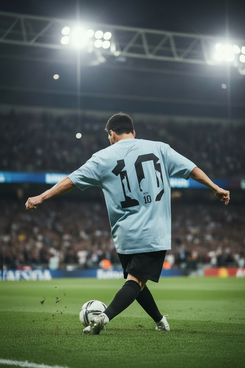 "MESSI" Unisex Oversized Classic T-Shirt