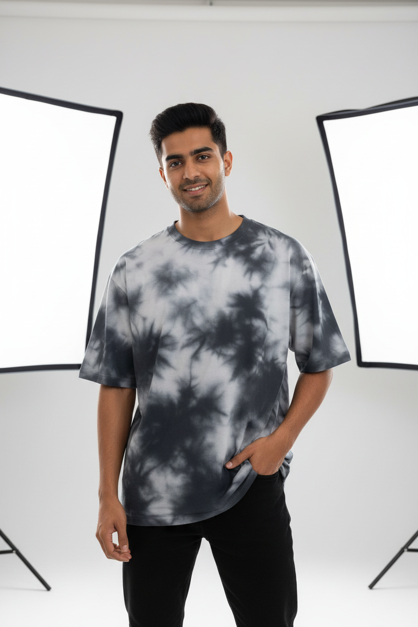 Unisex Tie Dye Oversized T-Shirt