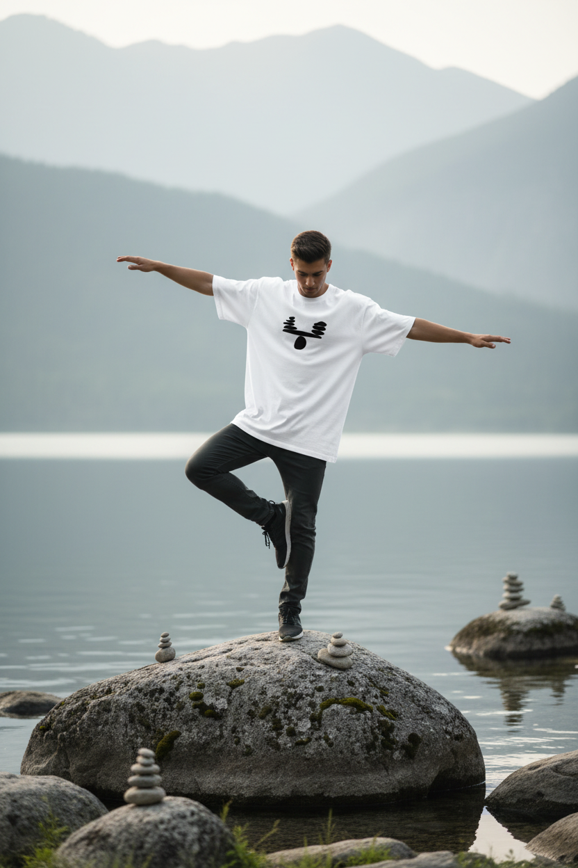 BALANCED STONE T-Shirt