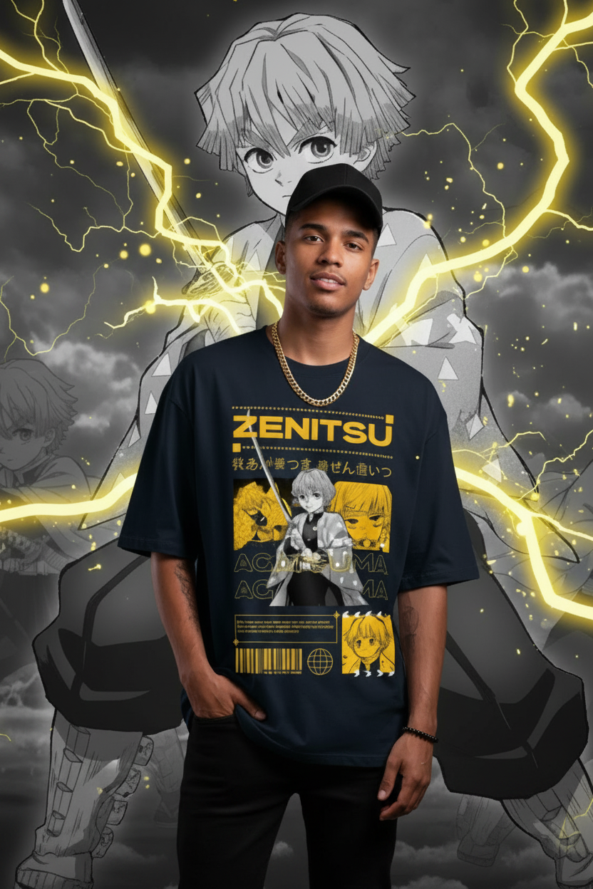 "ZENITSU" Unisex Oversized Classic T-Shirt