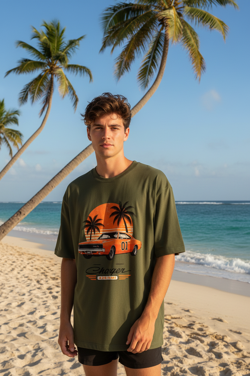 DODGE Unisex Oversized Classic T-Shirt