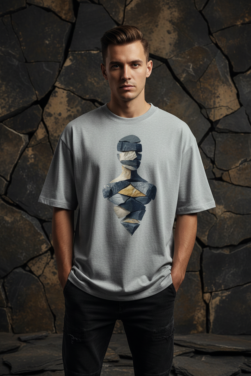 MAN OF STONE Unisex Oversized Classic T-Shirt