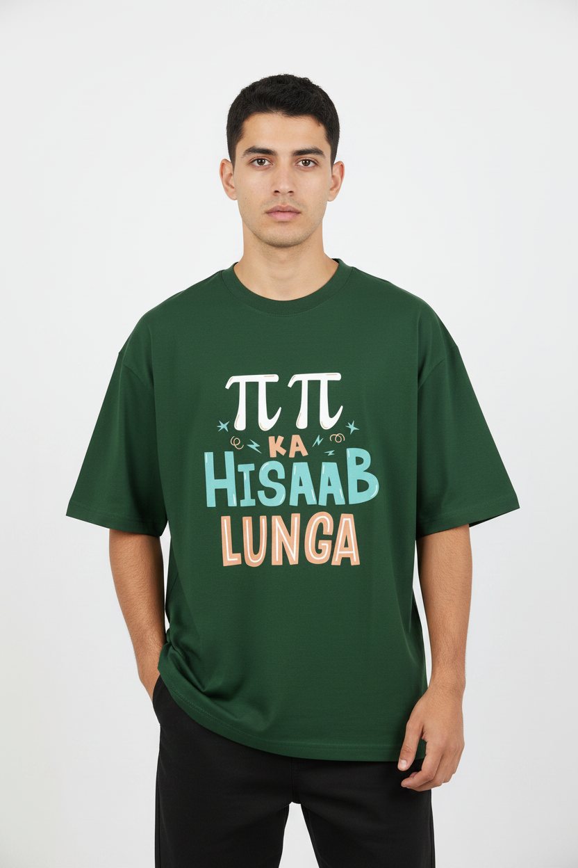 PAI PAI KA HISAAB LUNGA Unisex Oversized Classic T-Shirt