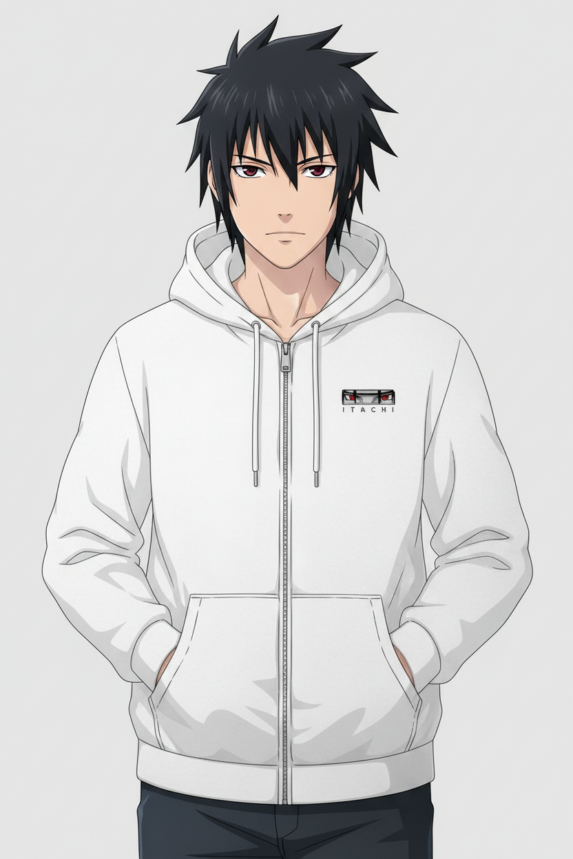 ANIME Unisex Zip Hoodie