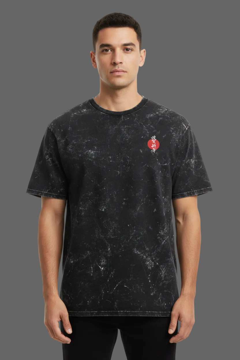 Acid Washed Oversized T shirt